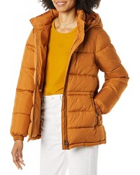 Женская толстовка из пуха с желтовато-коричневым поясом, с вытянутой лямкой