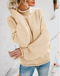 Женская свитер с высоким воротником, большой размер, с длинными рукавами и капюшоном