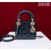 DIOR Classic Lady Lacquer Leather Concubine Bag