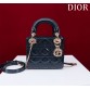 DIOR Classic Lady Lacquer Leather Concubine Bag